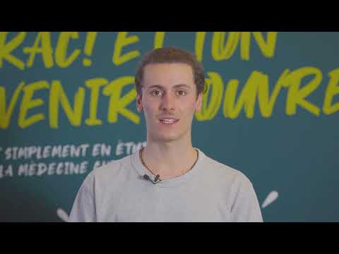 Marco - 3ème année d'édutes chiropratique