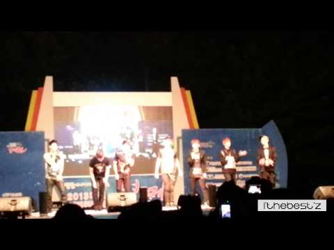 130504 백퍼센트  doc와 춤을 @ 대전 별 축제[ithebestz]