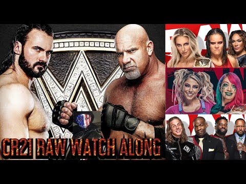 WWE RAW 1/25/21 LIVE FULL SHOW  WATCH ALONG | ALEXA BLISS VS ASUKA RAW TITLE MATCH!