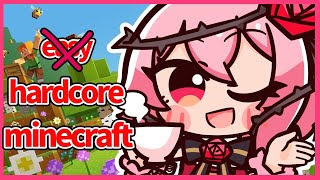 【HARDCORE MINECRAFT UNTIL NETHER】in minecraft Rosemi hunts YOU 【NIJISANJI EN | ROSEMI LOVELOCK】