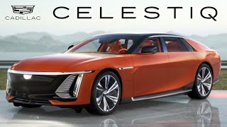 Cadillac CELESTIQ Electric Luxury Car in Red