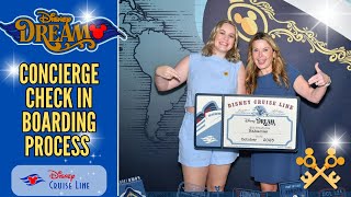 Concierge Boarding Check-In Walk Through | Port Everglades Fort Lauderdale | Disney Cruise Line