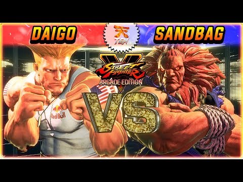 SFV AE ✪ DAIGO (Guile) vs SANDBAG (Akuma) | FT3 Set ✪ SF5 TenSFV