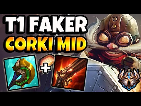 T1 Faker CORKI vs SYLAS [ MID ] Patch 11.11 Ranked Korea ✅