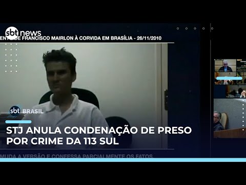Crime da 113 Sul: STJ anula condenação de Francisco Mairlon por triplo homicídio | #SBTBrasil