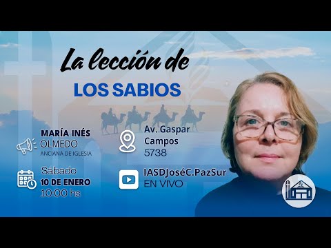 Emisión en directo 10/01/2026 - Iglesia Adventista José C. Paz Sur