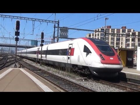 SBB RABDe 500 ICN einfahrt in Zürich HB