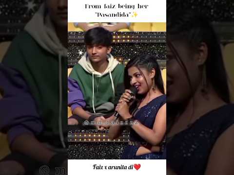 faiz x arunita di 💗 @mohammad.faiz_official #shortvideo #love #ytshorts