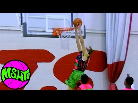 Brayton Cain Hustle Play Leads to Ryan Webb Dunk at MSHTV Camp
