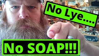 How to make soap | Making soap without lye is a lie! | No Lye.. No Soap!