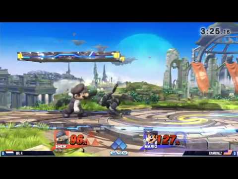 Kannonzz (Mario) vs. Mr. R (Sheik) | EVO 2016 Grand Finals