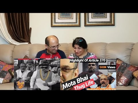 Amit Shah Thug Life | SAVAGE HOME MINISTER  | REACTION !! Video