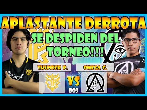 THUNDER PREDATOR VS OMEGA GAMING BO3[GAME 2] ELIMINACiÓN - REALMS COLLIDE: THE BURNING DARKNESS DOTA
