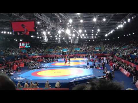 Greco-Roman Wrestling at London 2012 Olympics Semifinal of 120kg, Quarterfinal of 84kg