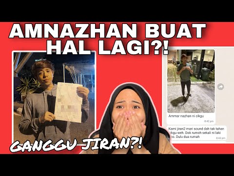 VIRAL TEAM AMMAR NAZHAN BUAT HAL LAGI⁉️ DITUDUH DUDUK SERUMAH LAKI PEREMPUAN & G4NGGU JIRAN?? 😱