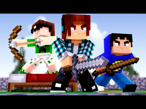 Minecraft - DEFEND YOUR BED WITH TAZERCRAFT!! (Bed Wars)