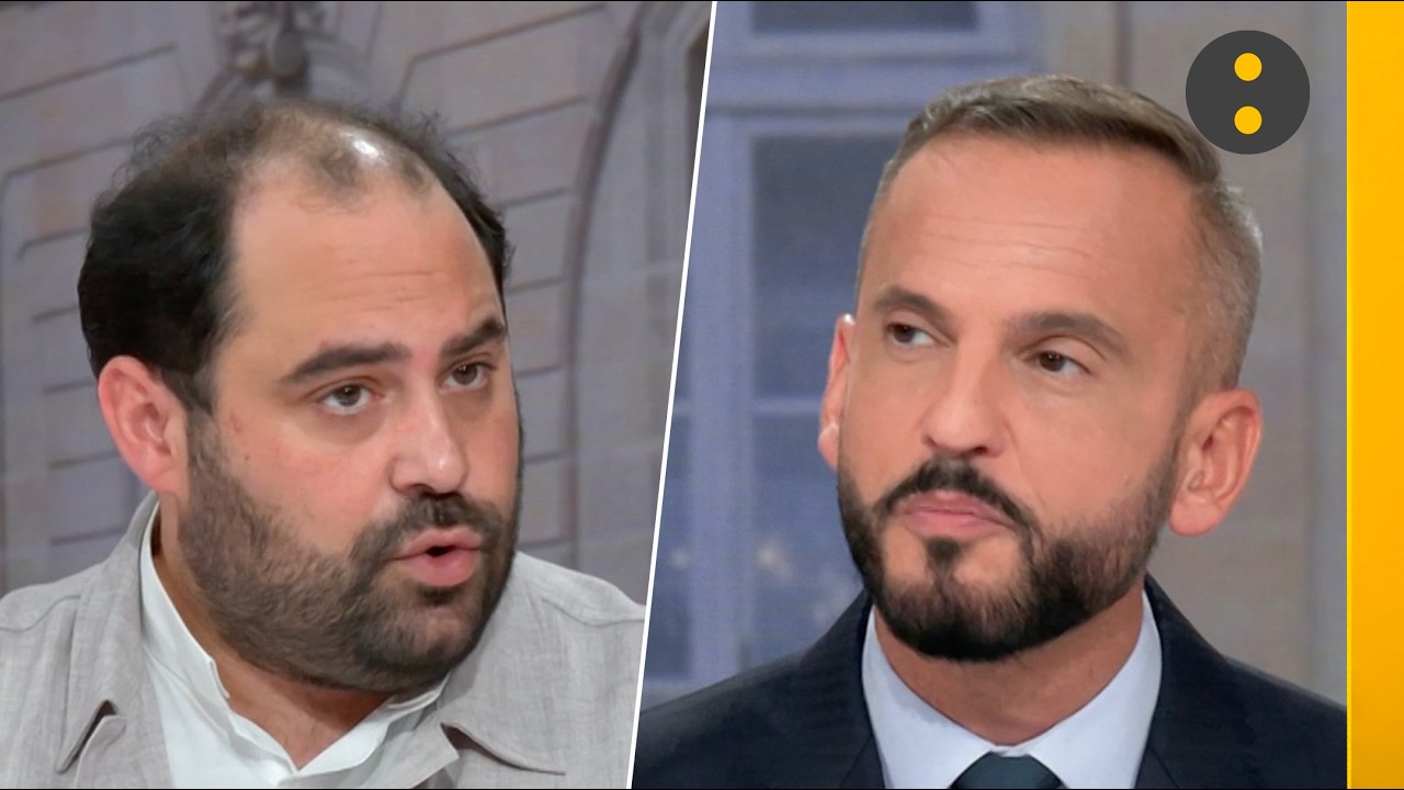 Illustration: Édouard Philippe en tête du bloc central face à Marine Le Pen