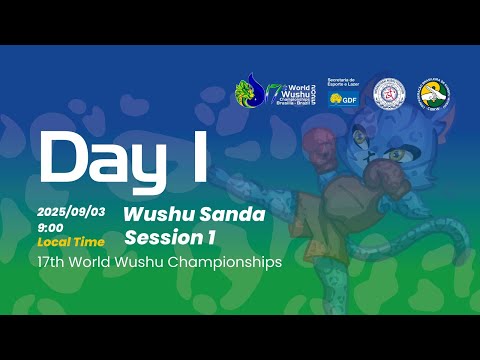 17th World Wushu Championships – Sanda Day1Session 1 Round of 32&16
