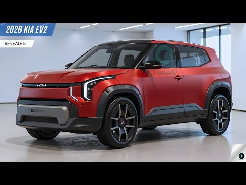 2026 Kia EV2 Revealed - Kia's cheapest flagship electric vehicle!