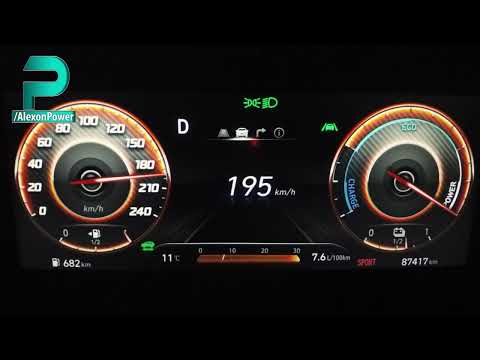 2023 Hyundai Tucson 1.6 Hybrid 4WD (230hp) - acceleration and top speed