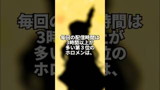 VTuberバカにする人、これみたら変わったホロメン配信時間ランキングトップ3！#1