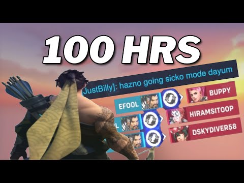 What 100HRS On HANZO Looks Like In OVERWATCH 2