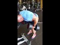 Head Supported Dumbbell Rows