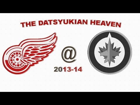 Pavel Datsyuk against Winnipeg Jets 04/11/2013 Highlights