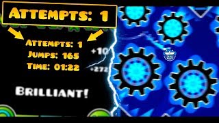 КАК Я ЭТО СДЕЛАЛ? (° ͜ʖ °) Windy Landscape с ПЕРВОЙ ПОПЫТКИ в НОРМАЛЕ | Geometry Dash 2.11