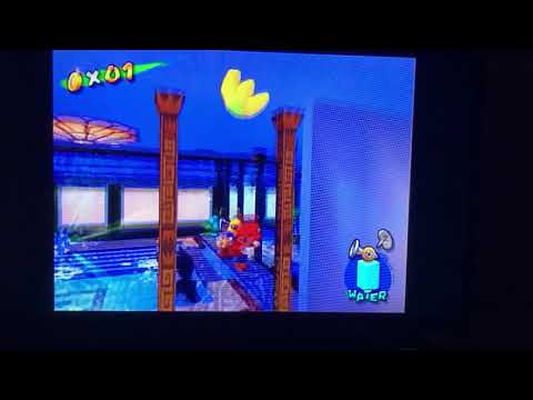 Super Mario Sunshine Fruit Clip in Mysterious Hotel Delfino