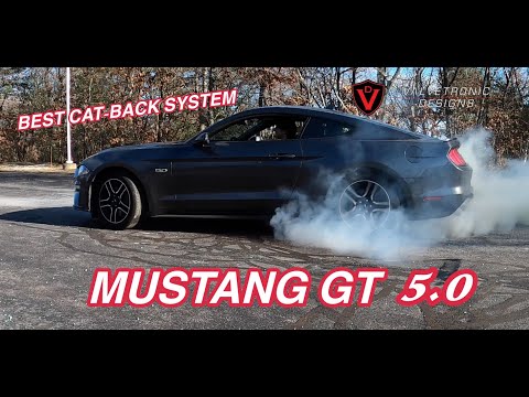 Mustang GT S550 with Valvetronic Designs Exhaust