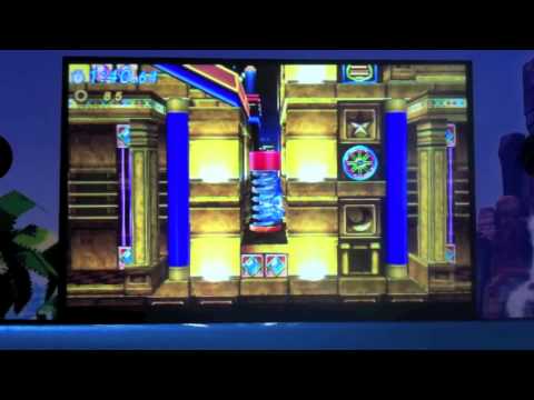 Sonic Generations 3DS Casino Night Zone Act 1 Glitch
