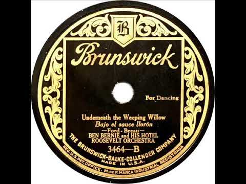 Ben Bernie - Underneath The Weeping Willow (Scrappy Lambert and Billy Hillpot)