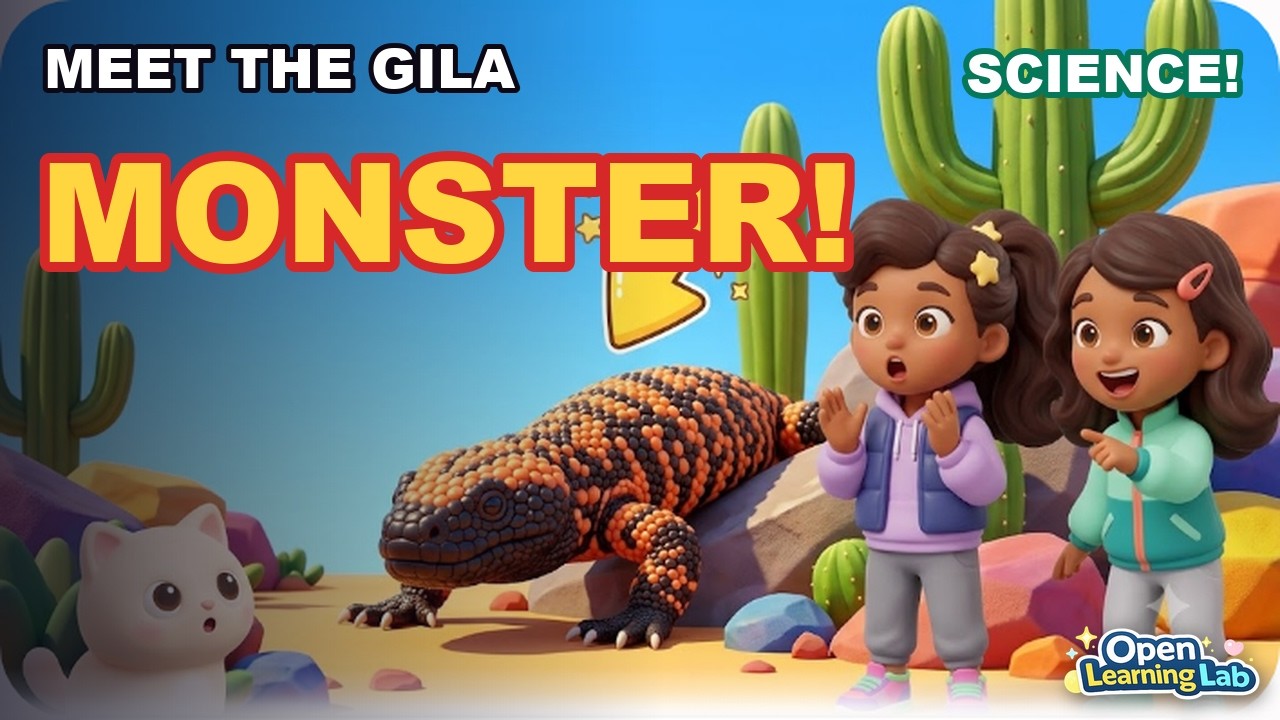 Meet the Gila Monster: Nature's Coolest Lizard | Science for Kids