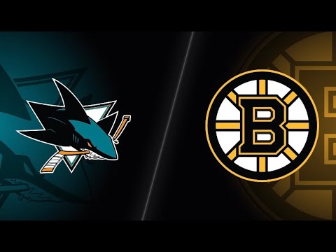 San Jose Sharks @ Boston Bruins - October 24, 2021 (CPU vs. CPU. NHL 22)