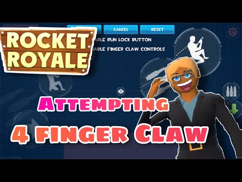 Rocket Royale | Attempting 4 Finger Claw !