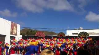preview picture of video 'Tabletúos 2013 en Haría-Presentación y Pasacalles'