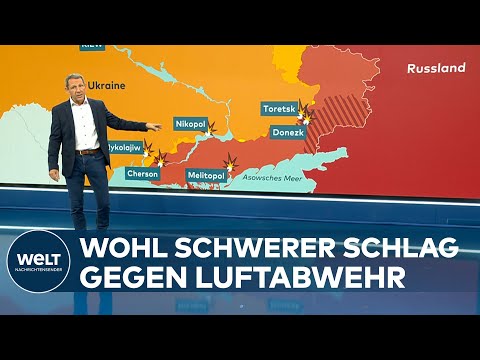 PUTINS KRIEG: Ukraine greift an - Heftige Schläge gegen Russen in Ostukraine | WELT Analyse