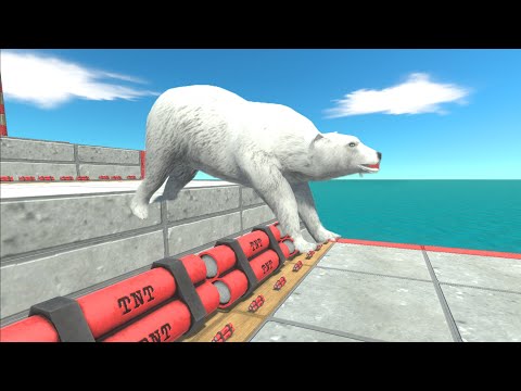 Deadly jump units from dynamite - Animal Revolt Battle Simulator