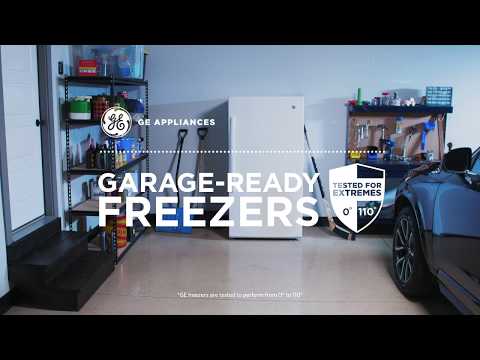 GE Appliances Garage Ready Upright Freezer image 1