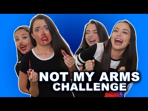 NOT MY ARMS CHALLENGE - Merrell Twins Video