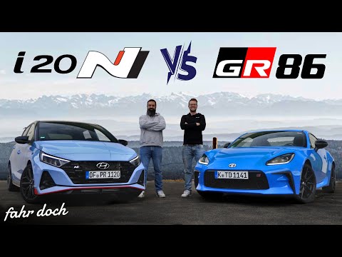 Hyundai i20N Perf. vs. Toyota GR86 | Duel of the POCKET ROCKETS under €40,000 | Drive it