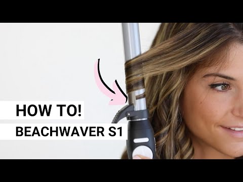 How To: Beachwaver S1 | Rotating Curling Iron | #Beachwaver Co.