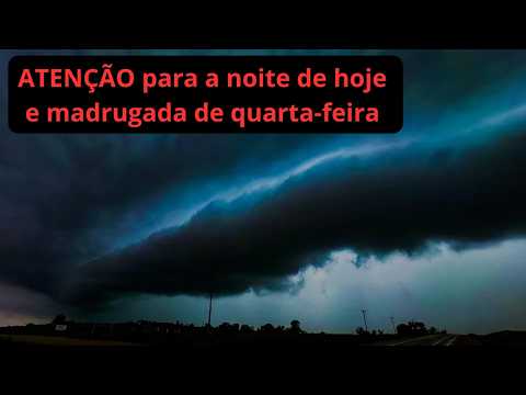 Risco Alto p/ Temporais no RS.