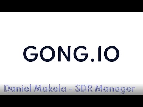 Gong.io Branding Campaign
