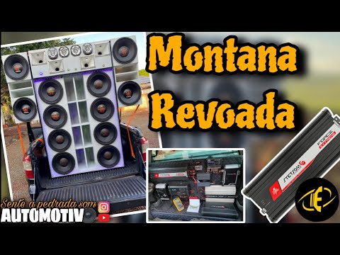MONTANA REVOADA EROS 6.5K E STETSOM 180.000/SENTE A PEDRADA SOM AUTOMOTIVO