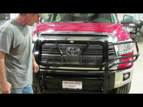 Frontier Grille Guard 2014-16 Toyota Tundra Installation