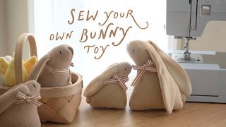 Make Your Own Easter Bunny Toy | Sewing Tutorial