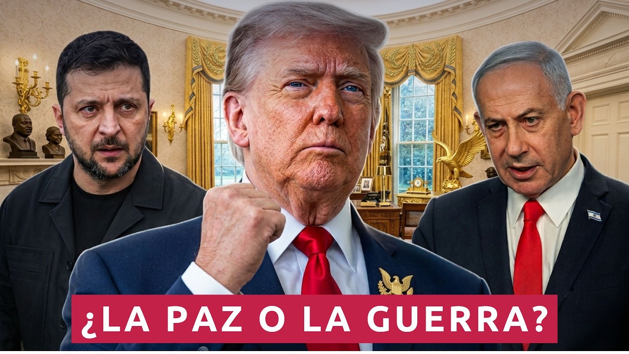 EN ESPAÑOL: TRUMP GARANTE DE PAZ: RECIBE A ZELENSKY Y NETANYAHU EN LA SALA OVAL DE LA CASA BLANCA