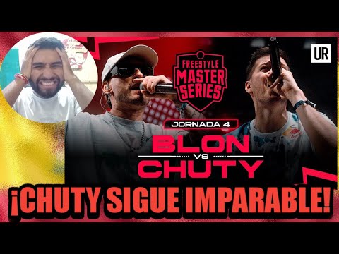 CHUTY SIGUE IMPARABLE!! | REACCIÓN Y VOTACIÓN A CHUTY VS BLON FMS ESPAÑA JORNADA 4